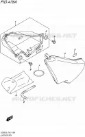 COFFRE pour Suzuki MARAUDER 800 2015