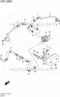 SYSTEME RECYCLAGE GAZ ECHAPPEMENT pour Suzuki MARAUDER 800 2015