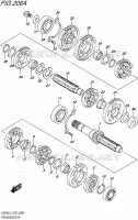 TRANSMISSION pour Suzuki MARAUDER 800 2015