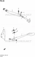 BEQUILLE pour Suzuki INTRUDER 1800 2013