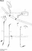 GUIDON pour Suzuki INTRUDER 1800 2013