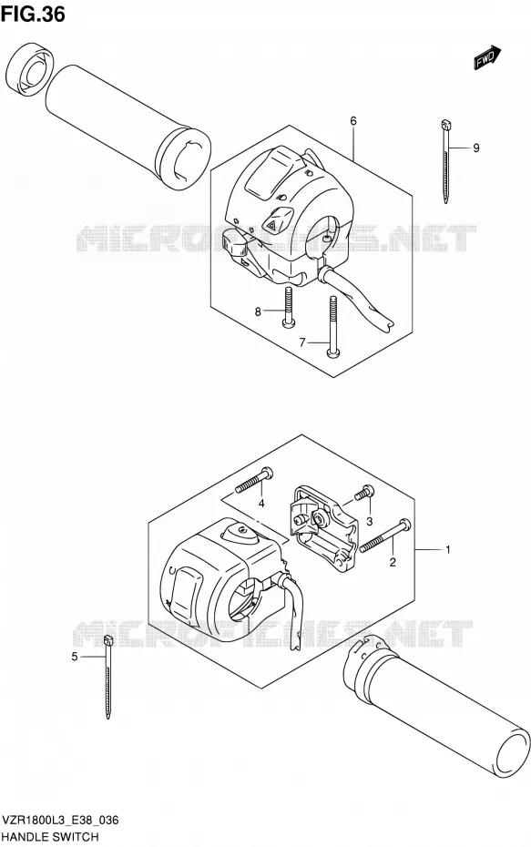 COMMODOS Suzuki MOTO 1800 INTRUDER 2013  VZR1800 L3 (E38)