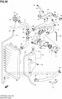 DURITE DE RADIATEUR pour Suzuki INTRUDER 1800 2013