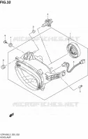 PHARE pour Suzuki INTRUDER 1800 2013