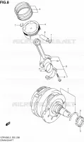VILEBREQUIN pour Suzuki INTRUDER 1800 2013