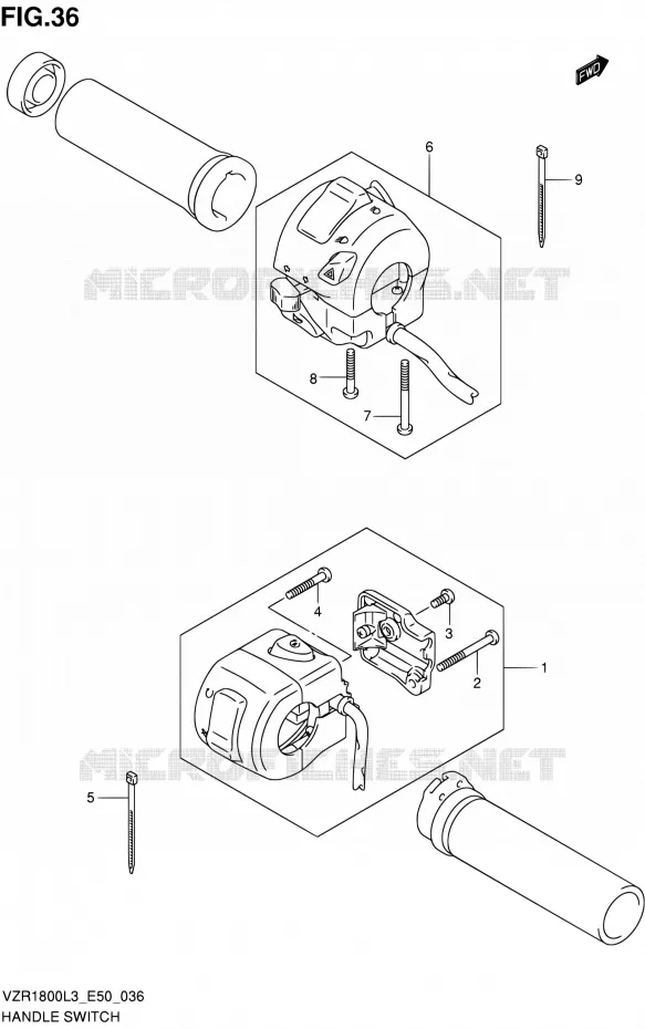 COMMODOS Suzuki MOTO 1800 INTRUDER 2013  VZR1800 L3 (E50)