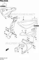 CARENAGES ARRIERE pour Suzuki INTRUDER 1800 2015