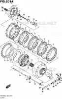 EMBRAYAGE pour Suzuki INTRUDER 1800 2015