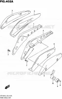 SUPPORT ARRIERE pour Suzuki INTRUDER 1800 2015