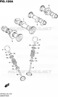 ARBRE A CAMES   VALVE pour Suzuki INTRUDER 1800 2015