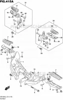 REPOSE PIED pour Suzuki INTRUDER 1800 2015