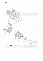 BALANCIER pour Suzuki QUADRACER 250 1991