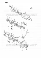 VALVE D'ECHAPPEMENT pour Suzuki QUADRACER 250 1991