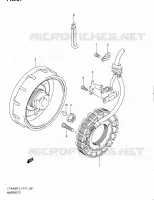 ALLUMAGE ROTOR   STATOR pour Suzuki KINGQUAD 400 2011