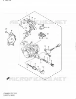 CORPS DE PAPILLON pour Suzuki KINGQUAD 400 2011