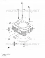 CYLINDRE pour Suzuki KINGQUAD 400 2011