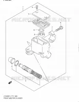 MAITRE CYLINDRE AVANT pour Suzuki KINGQUAD 400 2011