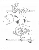 POMPE A HUILE pour Suzuki KINGQUAD 400 2011