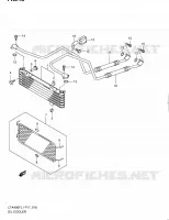 RADIATEUR D'HUILE (LT A400FL1 P17) pour Suzuki KINGQUAD 400 2011