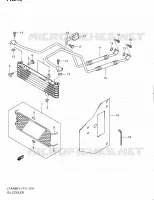 RADIATEUR D'HUILE (LT A400FL1 P24) pour Suzuki KINGQUAD 400 2011