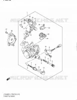 CORPS DE PAPILLON pour Suzuki KINGQUAD 400 2011