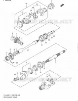 COUPLE CONIQUE pour Suzuki KINGQUAD 400 2011