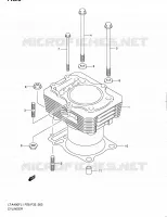 CYLINDRE pour Suzuki KINGQUAD 400 2011