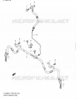 DURITE DE FREIN AVANT pour Suzuki KINGQUAD 400 2011