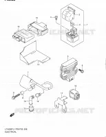 PARTIE ELECTRIQUE pour Suzuki KINGQUAD 400 2011