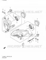 PHARE (LT A400FL1 P33) pour Suzuki KINGQUAD 400 2011