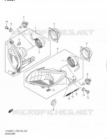PHARE (LT A400FZL1 P33) pour Suzuki KINGQUAD 400 2011
