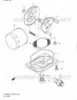 POMPE A HUILE pour Suzuki KINGQUAD 400 2011