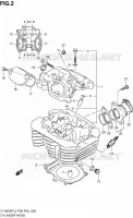CULASSE pour Suzuki KINGQUAD 400 2012