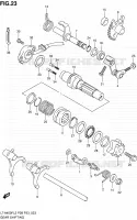ENSEMBLE SELECTEUR DE VITESSES pour Suzuki KINGQUAD 400 2012