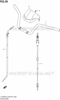 GUIDON pour Suzuki KINGQUAD 400 2012