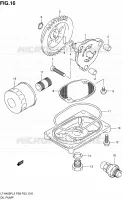 POMPE A HUILE pour Suzuki KINGQUAD 400 2012
