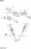ARBRE A CAMES   VALVE pour Suzuki KINGQUAD 400 2012