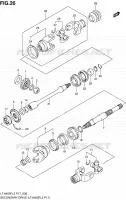 COUPLE CONIQUE (LT A400FL2 P17) pour Suzuki KINGQUAD 400 2012