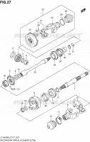 COUPLE CONIQUE (LT A400FL2 P24) pour Suzuki KINGQUAD 400 2012