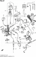 FAISCEAU ELECTRIQUE (LT A400FZL2 P17) pour Suzuki KINGQUAD 400 2012