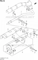 SILENCIEUX pour Suzuki KINGQUAD 400 2012