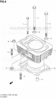 CYLINDRE pour Suzuki KINGQUAD 400 2014