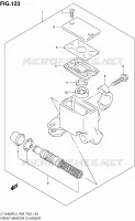 MAITRE CYLINDRE AVANT pour Suzuki KINGQUAD 400 2014