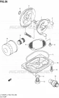 POMPE A HUILE pour Suzuki KINGQUAD 400 2014