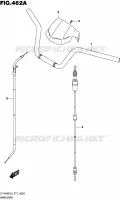 GUIDON pour Suzuki KINGQUAD 400 2015