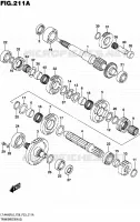 TRANSMISSION (2) pour Suzuki KINGQUAD 400 2016