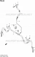 DURITE DE FREIN AVANT pour Suzuki KINGQUAD 400 2013