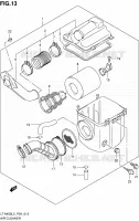 FILTRE A AIR pour Suzuki KINGQUAD 400 2013