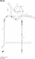 GUIDON pour Suzuki KINGQUAD 400 2013
