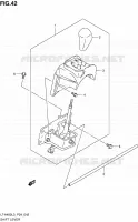LEVIER DE VITESSE pour Suzuki KINGQUAD 400 2013